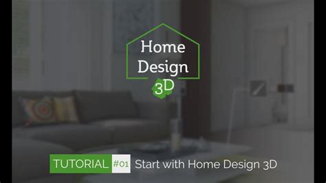 Home Design 3D - TUTO 1 - Start With Home Design 3D - YouTube