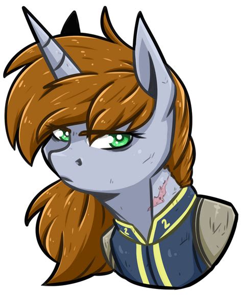 Littlepip STICKER by lRUSU on DeviantArt