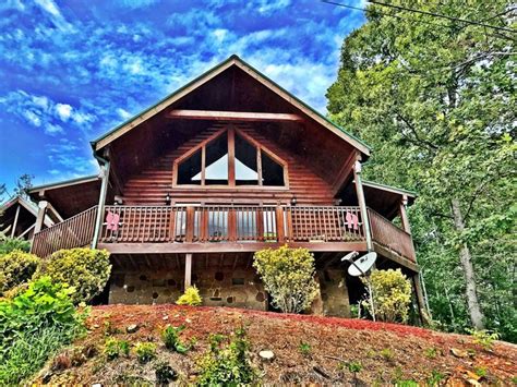 Dreams Do Come True! Gorgeous View Smoky Mountain Log Cabin Hot Tub ...