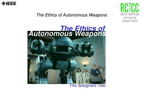 PPT - The Ethics of Autonomous Weapons PowerPoint Presentation, free download - ID:768474