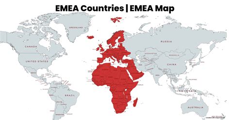 EMEA Countries | Europe, the Middle East, and Africa