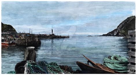 Ilfracombe Harbour V by JamesYoungArt on DeviantArt