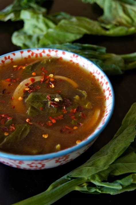 Gai Lan Soup Recipe with Egg | Cooking On The Weekends