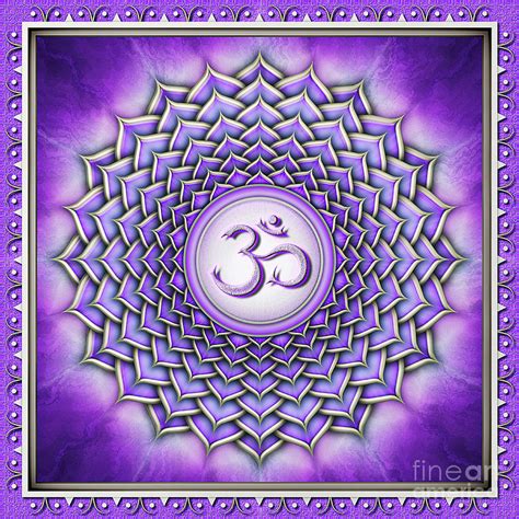 Sahasrara Chakra Series II Digital Art by Dirk Czarnota - Fine Art America