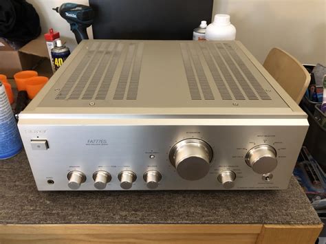 Stunning Sony TA-FA777ES Integrated Amplifier Service