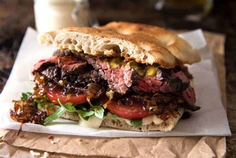 Steak Sandwich | RecipeTin Eats