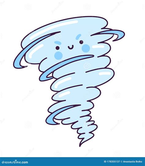 Tornado And Little Girl Stock Photography | CartoonDealer.com #15837806