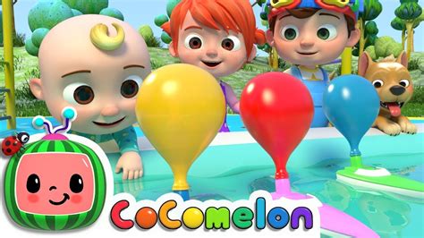 Balloon Boat Race | @CoComelon Nursery Rhymes & Kids Songs - YouTube