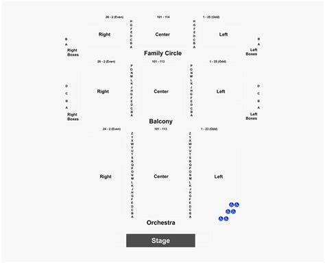 Eisenhower Theatre Seating Chart | Elcho Table