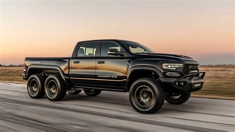 Hennessey MAMMOTH 6X6 RAM TRX Truck Packs Over 1,000 HP!