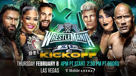 The Rock, Roman Reigns & Cody Rhodes Announced For WWE WrestleMania XL ...