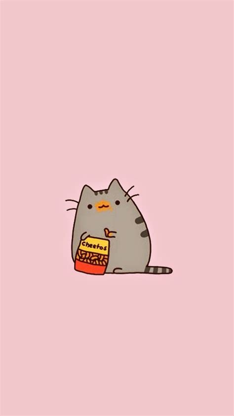 Sfonfi#fondos pusheen | Pinturas de gato, Fondos de gato, Personajes de ...