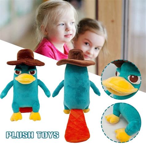 Adorable Perry the Platypus Plush Doll Soft Stuffed Toy Kid Hugging ...