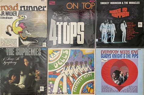 Lot 825 - CLASSIC SOUL / MOTOWN - LP PACK