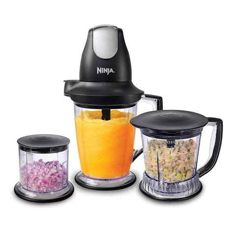 Buy Ninja QB1004 Blender/Food Processor with 450-Watt Base, 48oz ...