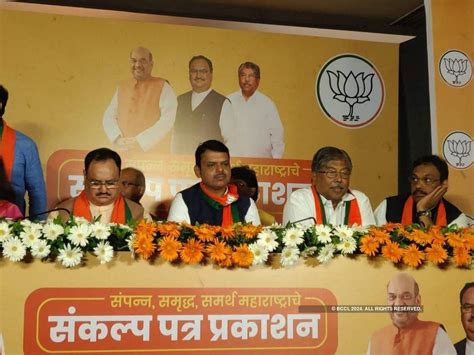 Bharatiya Janata Party releases Maharashtra election manifesto