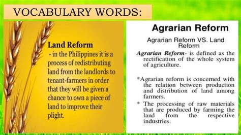 Agrarian Reform in the Philippines