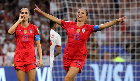 Watch: Fans think Alex Morgan was ripping it out of England with celebration - Extra.ie