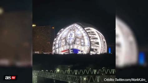 WATCH: Las Vegas Sphere shows Super Bowl rings from champions’ past