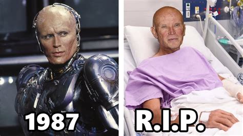 RoboCop (1987) Cast THEN AND NOW 2023, All the cast members died ...