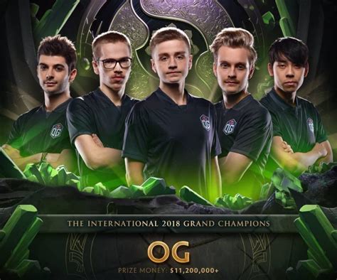 OG: The new world champions of DOTA2