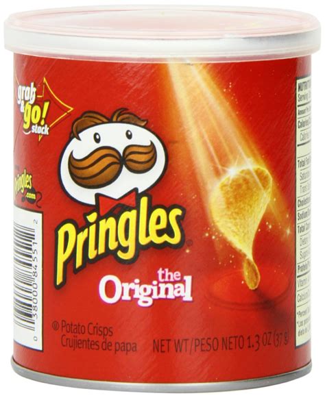 Pringles Original Can, 1.3 oz Each, 3 Boxes of 12 Cans, 36 Total