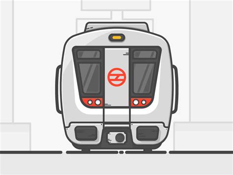 Delhi Metro by Varun Kumar on Dribbble