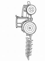 Garden Hand Plow Coloring Pages Sketch Page sketch template
