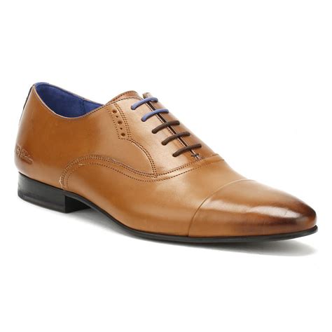 Lyst - Ted Baker Mens Tan Leather Murain Shoes in Brown for Men - Save 0.7751937984496067%