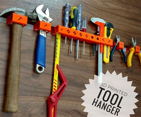 3D Printed Tool Hanger : 7 Steps (with Pictures) - Instructables