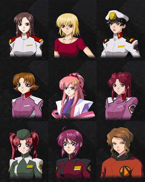 Let it be known that the best waifus in Gundam come from the Cosmic Era 🥰💯 : Gundam