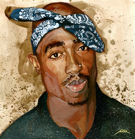 Portraits of 90's rappers :: Behance