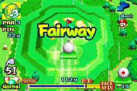 Mario Golf: Advance Tour (Game Boy Advance) Screenshots