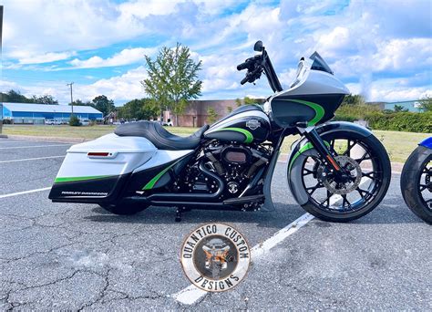 Used 2020 Harley-Davidson ROAD GLIDE CUSTOM WHITE PEARL AND GREEN ...