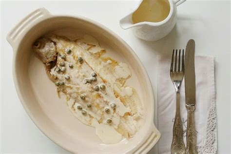 Dover Sole with Cream Sauce and Capers Recipe on Food52