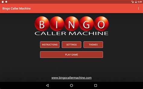 Bingo Caller Machine (free Bingo Calling App) - Android Apps on Google Play