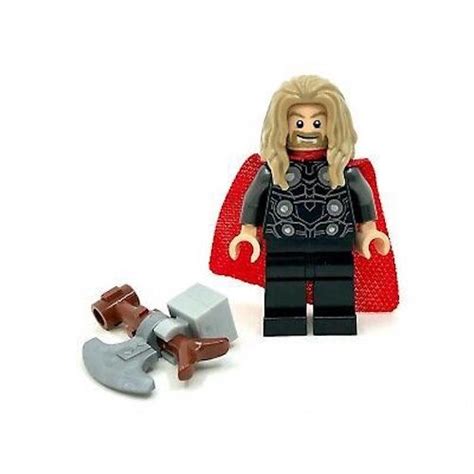 LEGO Marvel Avengers Infinity Saga 76192 - sh734 Thor Minifigure with Stormbreaker - New ...