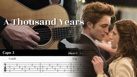 A Thousand Years - Christina Perri | Fingerstyle Guitar TAB + Chords Tutorial Acordes - Chordify