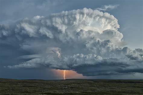 nature, Landscape, Clouds, Lightning, Storm, Sky, Field, Plains ...