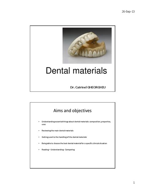 Dental Materials | PDF | Deformation (Engineering) | Stress (Mechanics)