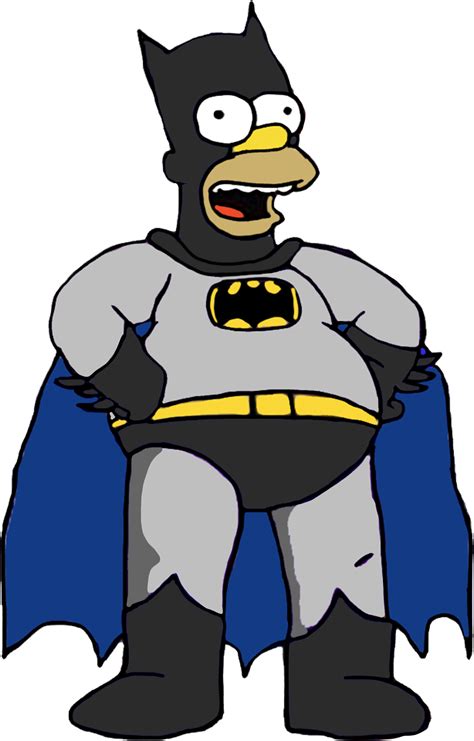 Homer Simpson as Batman by MrToonlover83 on DeviantArt