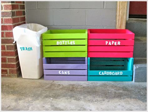 15 Great DIY Recycling Bin Ideas That Will Improve Your Recycling Habits