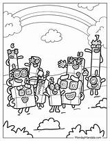 Coloring page Numberblocks 2  Khondrioncom sketch template