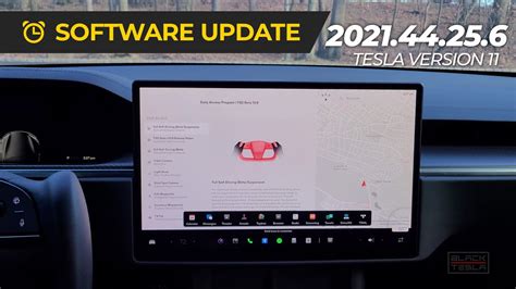 Tesla Software Update - 2021.44.25.6 (UI Version 11) - YouTube