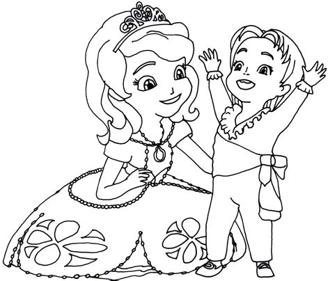 Sofia The First Disney Princess Coloring Pages at GetColorings.com ...