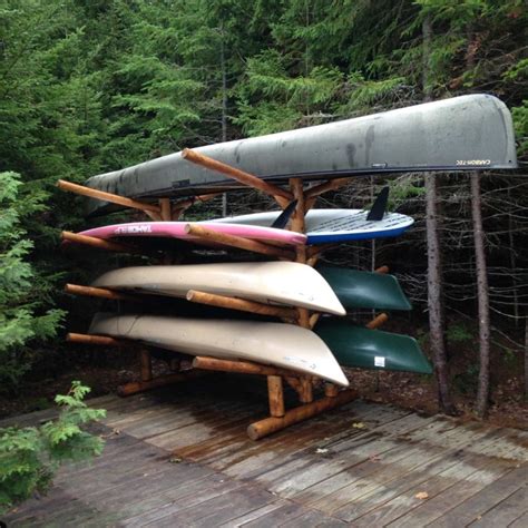 Outdoor Kayak Storage | Cedar Canoe & Kayak Racks for Sale Online