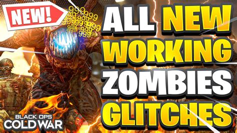 Cold War Zombies: ALL WORKING Zombie Glitches After all Patches! GOD MODE & PILE UP GLITCHES ...