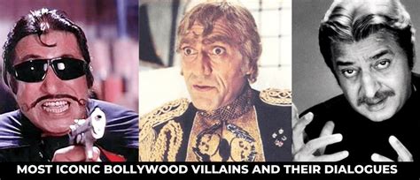 Most Iconic Bollywood Indian Villains and Their Dialogues!