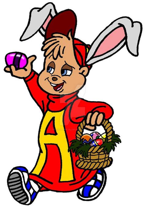 Alvin the Easter Chipmunk by Peacekeeperj3low on DeviantArt