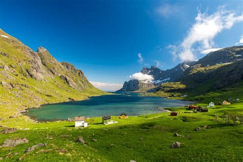 View of Moskenesoya Island in North Norway Stock Image - Image of nordic, lofoten: 248884131